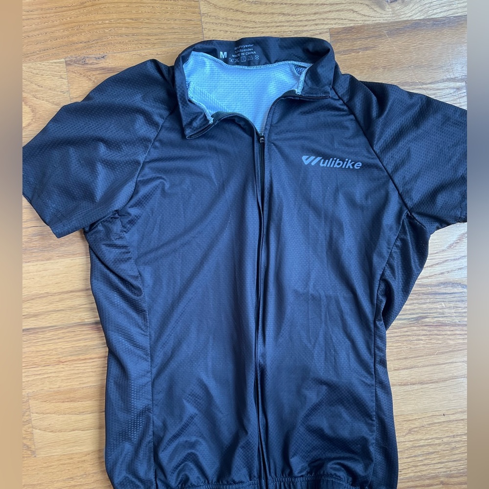 Womens Medium Wulibike Jersey Black